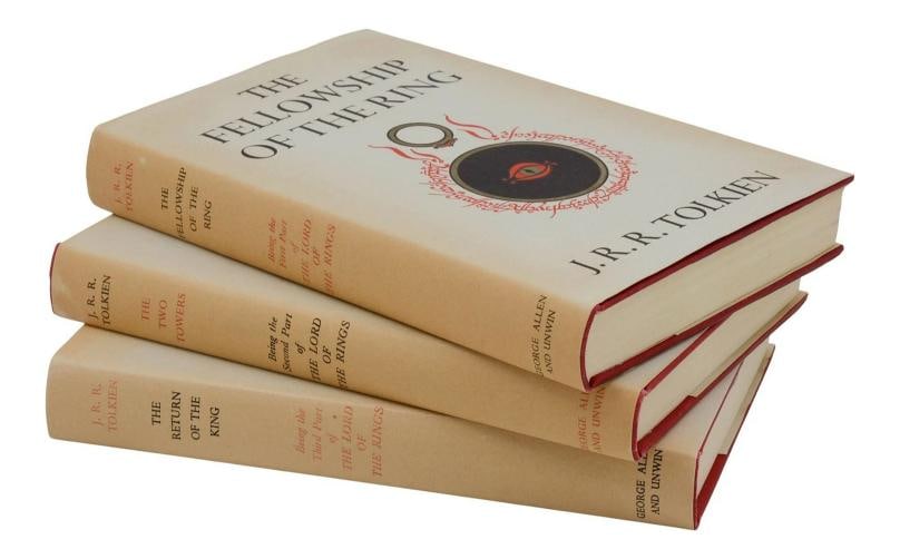 Lord of the Rings ~ J. R. R. Tolkien ~ First British Edition ~ 15/12/11 ~ 1st - 4