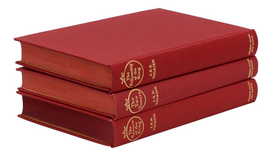 Lord of the Rings ~ J. R. R. Tolkien ~ First British Edition ~ 15/12/11 ~ 1st - 7