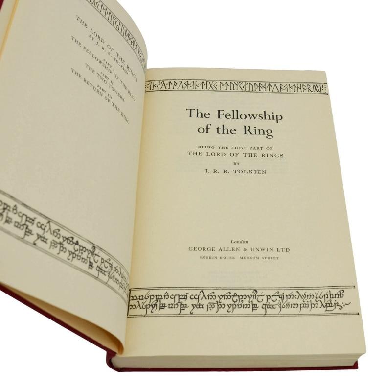 Lord of the Rings ~ J. R. R. Tolkien ~ First British Edition ~ 15/12/11 ~ 1st - 8