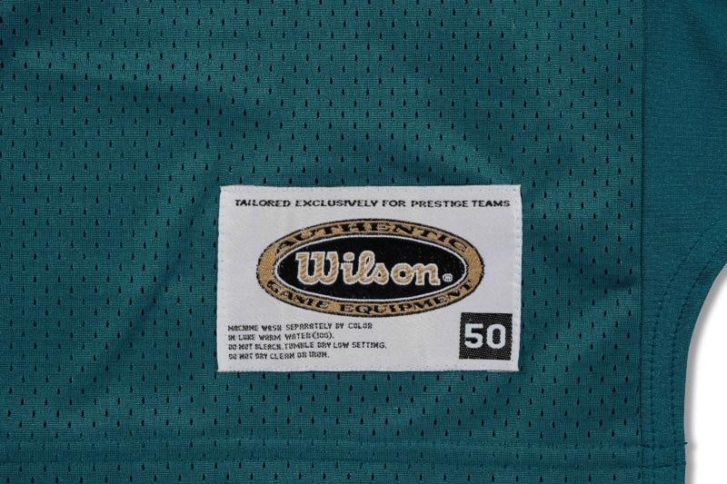 1972 Miami Dolphins Super Bowl Champs Team Signed Wilson Game Jersey Beckett COA - 6