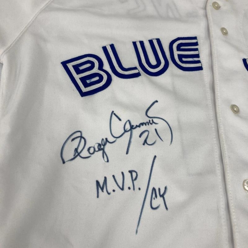 Roger Clemens Signed 1997 Toronto Blue Jays Game Used Jersey JSA COA - 7