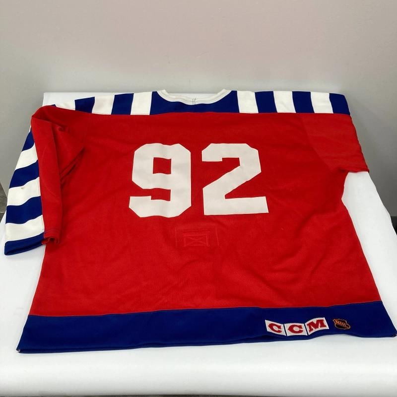 1992 NHL All Star Game Team Signed Authentic Jersey Wayne Gretzky JSA COA - 13