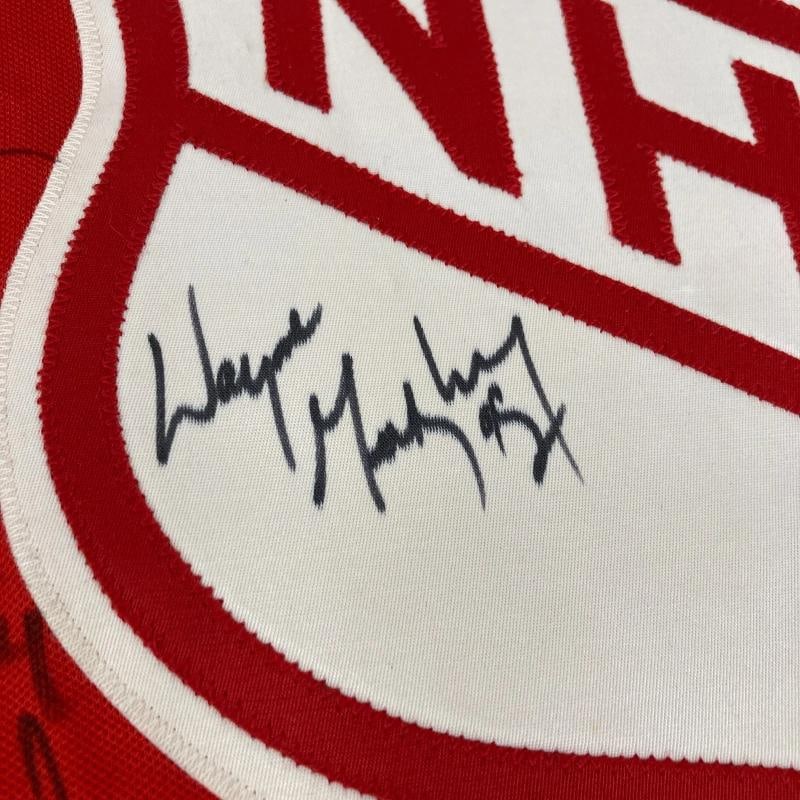 1992 NHL All Star Game Team Signed Authentic Jersey Wayne Gretzky JSA COA - 3