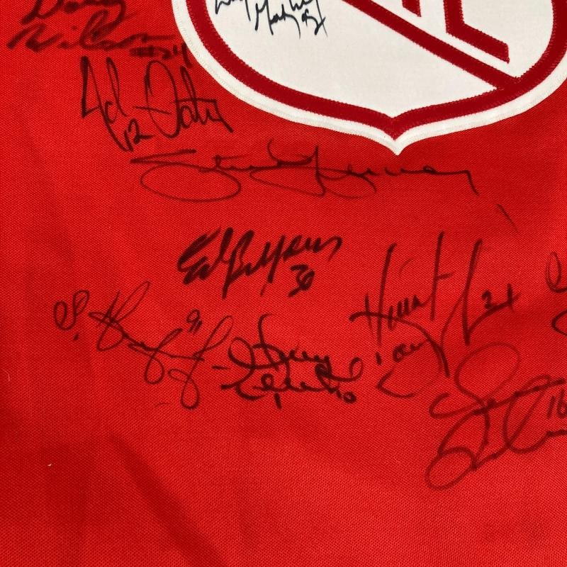1992 NHL All Star Game Team Signed Authentic Jersey Wayne Gretzky JSA COA - 6