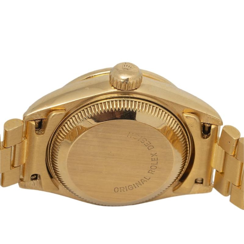 Rolex Datejust 69158 Paper 18K YG Factory Diamond Dial & Bezel Lady's Watch 26mm - 6