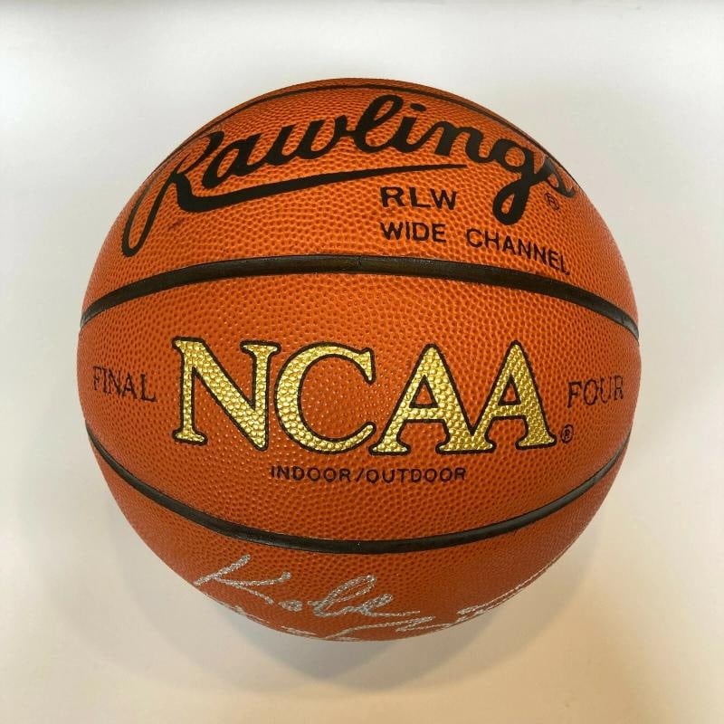 Beautiful Kobe Bryant #33 Pre Rookie (High School Era) Signed Basketball JSA COA - 5