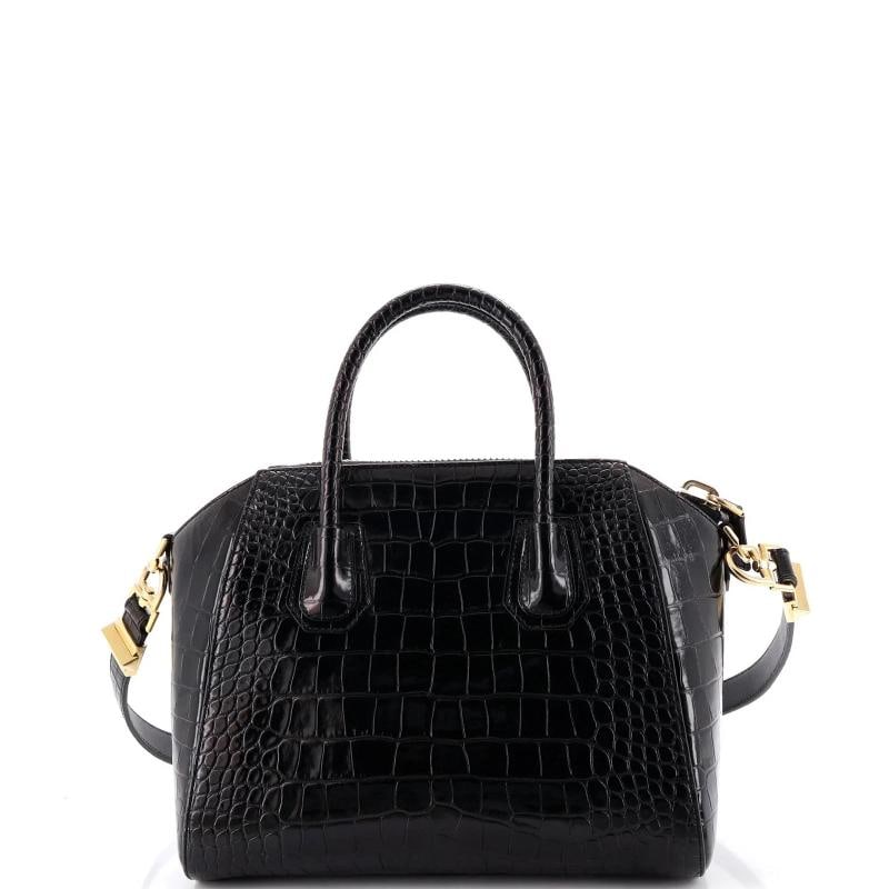 Givenchy Antigona Bag Crocodile Embossed Leather Medium - 3