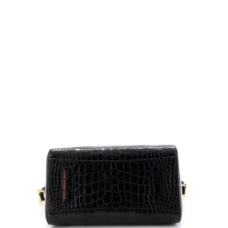 Givenchy Antigona Bag Crocodile Embossed Leather Medium - 4