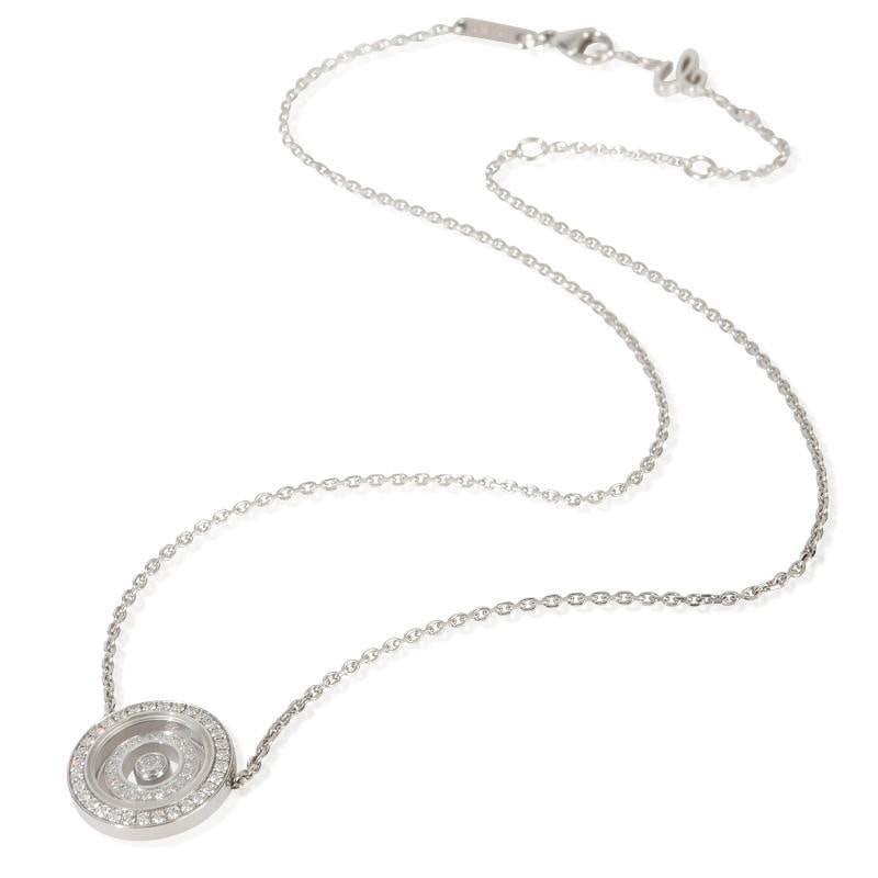Chopard White Gold Diamond Happy Spirit Pendant - 3