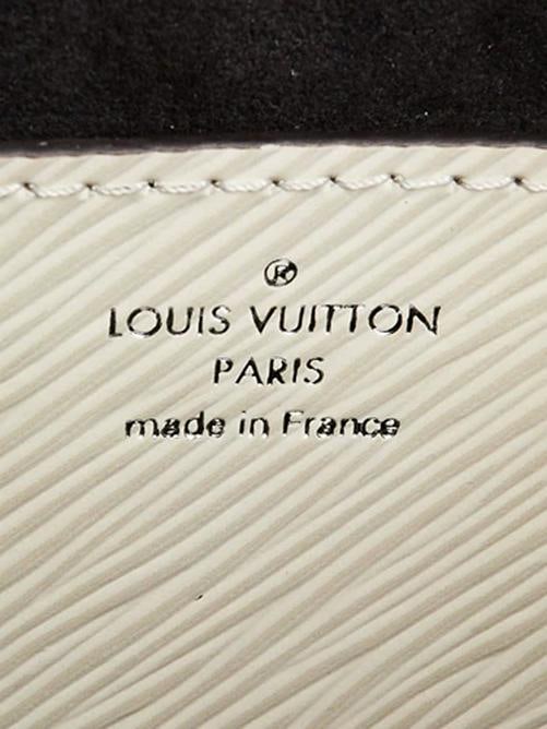 Louis Vuitton White Epi Leather Braided Twist PM Bag - 8