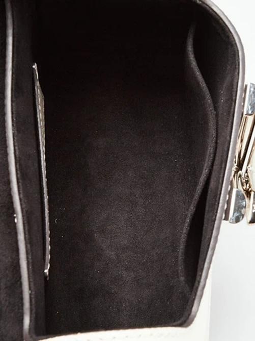 Louis Vuitton White Epi Leather Braided Twist PM Bag - 9