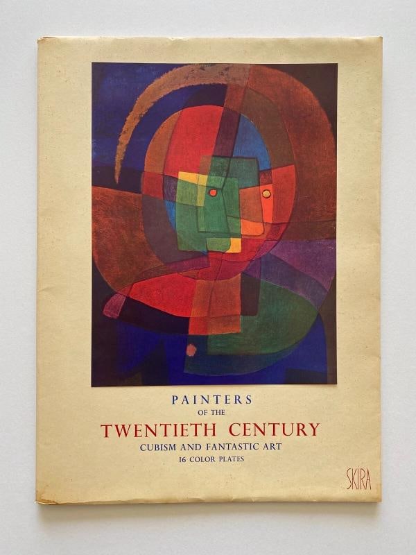 ROBERT DELAUNAY RARE 1953 CUBISM LITHOGRAPH PRINT " SIMULTANEOUS WINDOWS " 1911 - 8