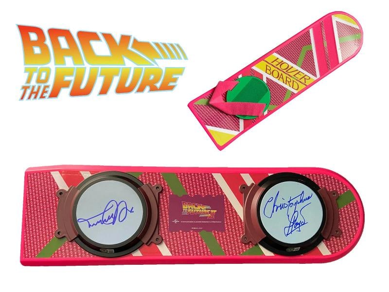 CHRISTOPHER LLOYD MICHAEL J FOX SIGNED BACK TO THE FUTURE HOVERBOARD BECKETT: Movie: BACK TO THE FUTURE 2,Original/Reproduction: Original,Signed by: MICHAEL J FOX CHRISTOPHER LLOYD,Autograph Authentication: Beckett,Industry: Movies,Country of Origin: United States