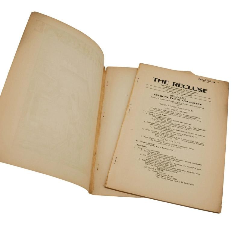 The Recluse ~ H. P. LOVECRAFT ~ W. PAUL COOK ~ First Edition ~ 1927 ~ 1st - 5