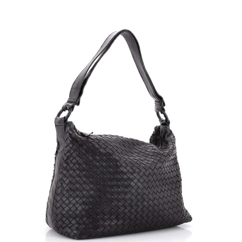 Bottega Veneta Zip Shoulder Bag Intrecciato Nappa Large - 2