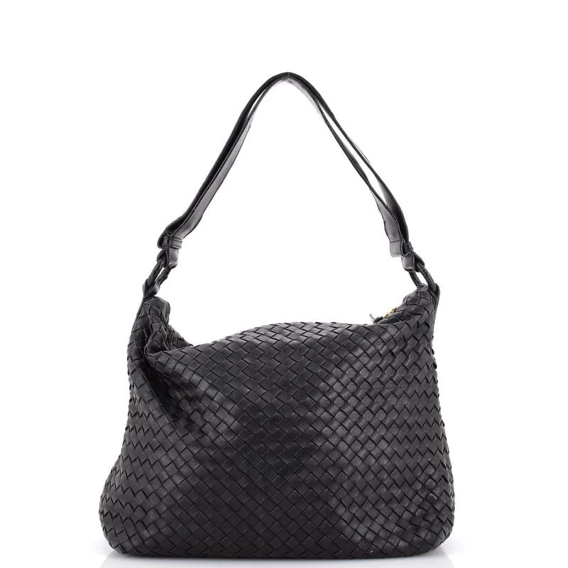 Bottega Veneta Zip Shoulder Bag Intrecciato Nappa Large - 3