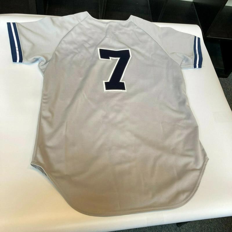 Mickey Mantle Signed Vintage Rawlings New York Yankees Authentic Jersey JSA COA - 9