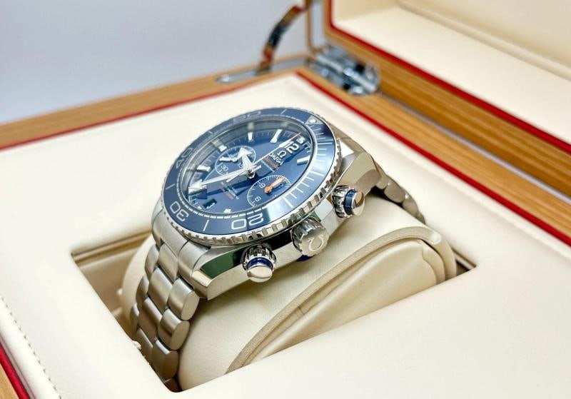 2026 OMEGA Seamaster Planet Ocean Blue Dial 215.30.46.51.03.001 Steel Box Paper - 3