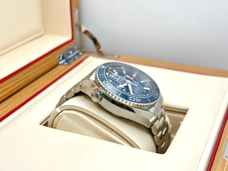 2026 OMEGA Seamaster Planet Ocean Blue Dial 215.30.46.51.03.001 Steel Box Paper - 4