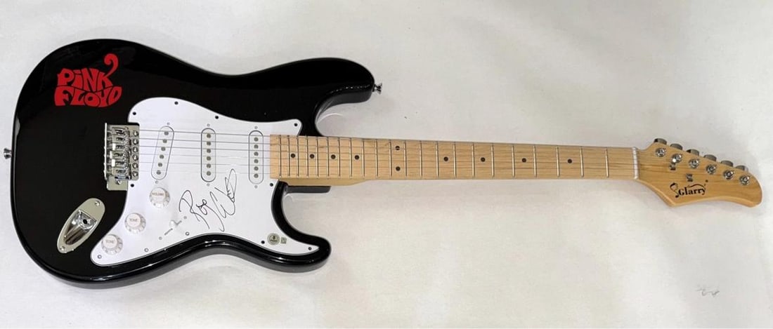 Roger Waters Pink Floyd Signed Autograph Electric Guitar Beckett COA - 3