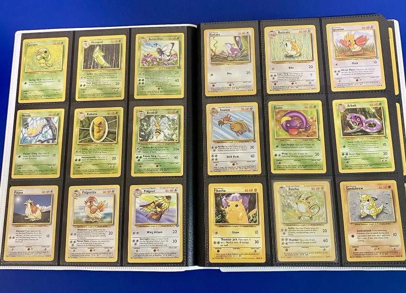 Original 151 Pokemon Cards 1999 [LP-MP] 100% Complete Set + Ancient Mew Holo - 4