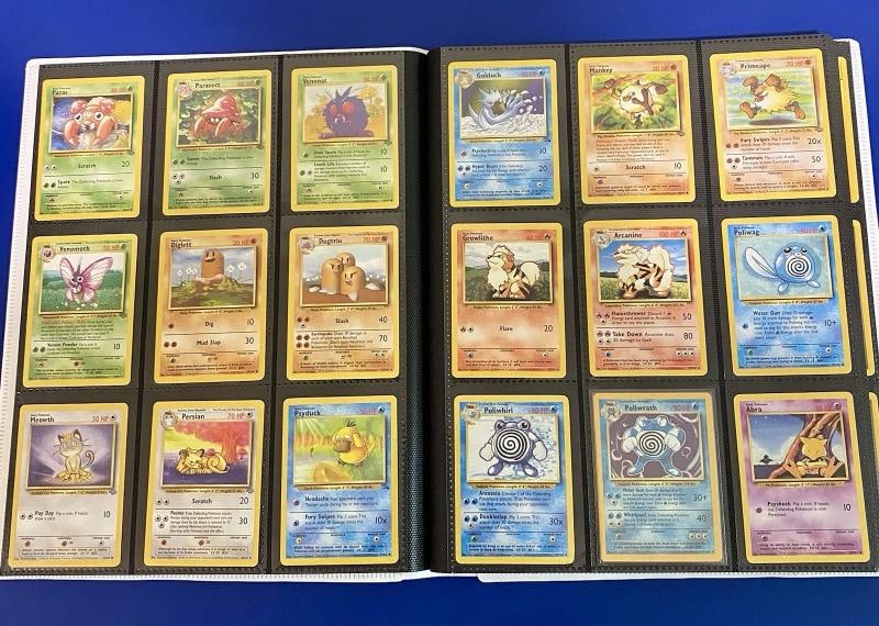 Original 151 Pokemon Cards 1999 [LP-MP] 100% Complete Set + Ancient Mew Holo - 6