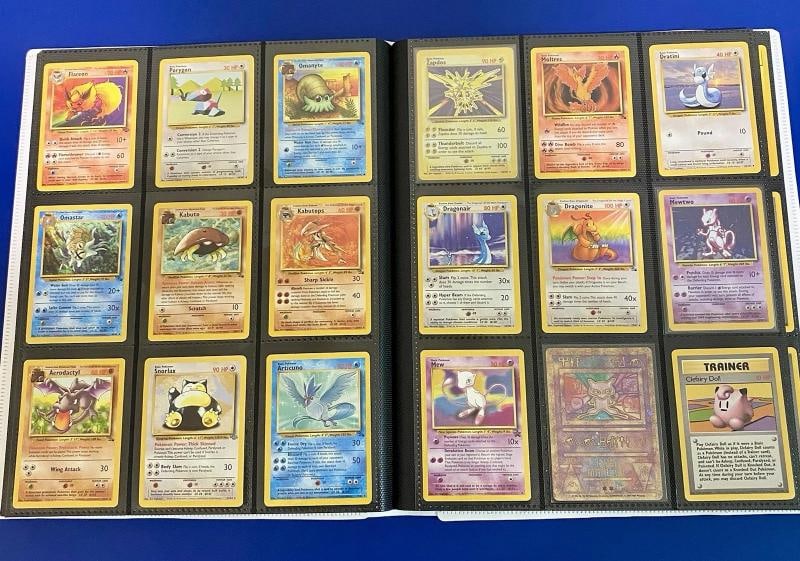 Original 151 Pokemon Cards 1999 [LP-MP] 100% Complete Set + Ancient Mew Holo - 8
