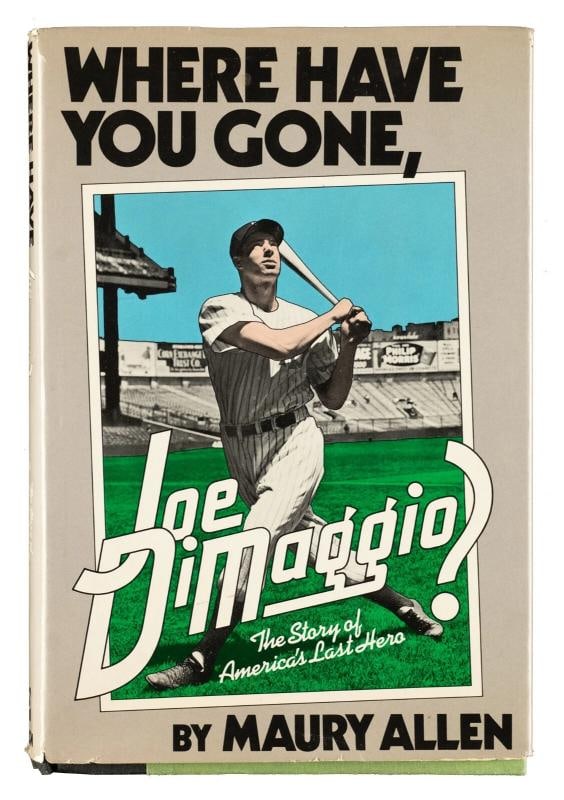 Joe DiMaggio Signed Marilyn Monroe Photo Book Beckett COA RARE - 2