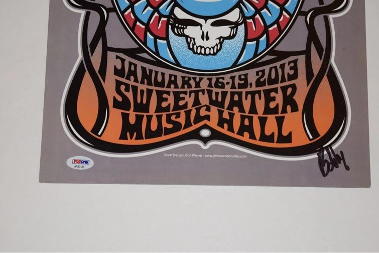 Bob Weir Signed Autograph FURTHER Poster The Grateful Dead & Company PSA/DNA COA - 2