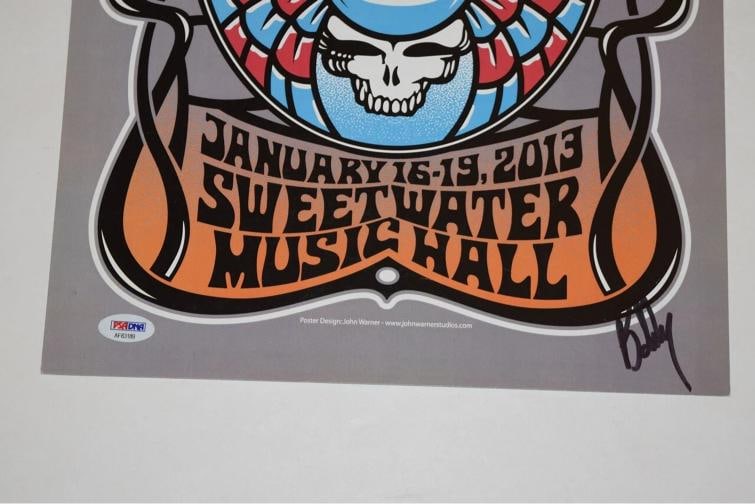 Bob Weir Signed Autograph FURTHER Poster The Grateful Dead & Company PSA/DNA COA - 4