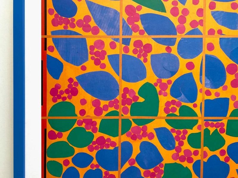 HENRI MATISSE RARE LITHOGRAPH PRINT FRAMED ICONIC POSTER " IVY IN FLOWER " 1953 - 5
