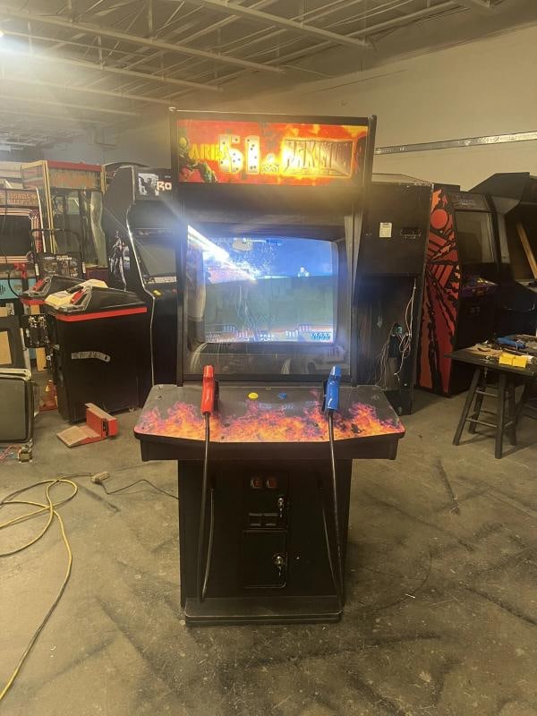 AREA 51 & MAX FORCE ARCADE MACHINE by ATARI 1995 (Excellent Condition) *RARE* - 5