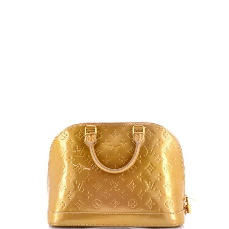 Louis Vuitton Alma Handbag Monogram Vernis PM - 3