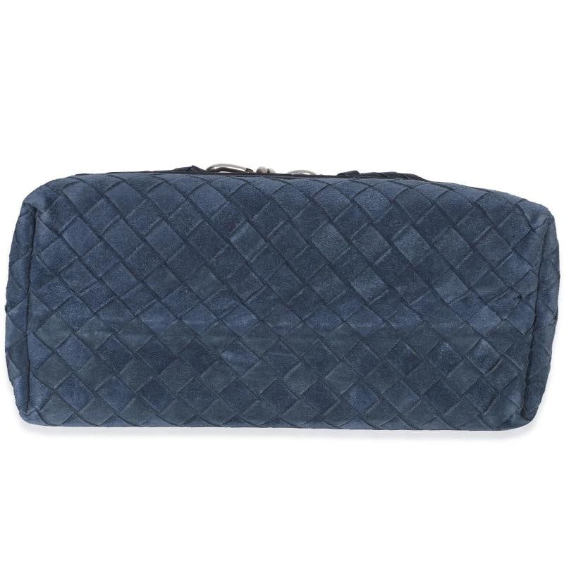 Bottega Veneta Neptune Intrecciato Suede Andiamo Messenger Bag - 9