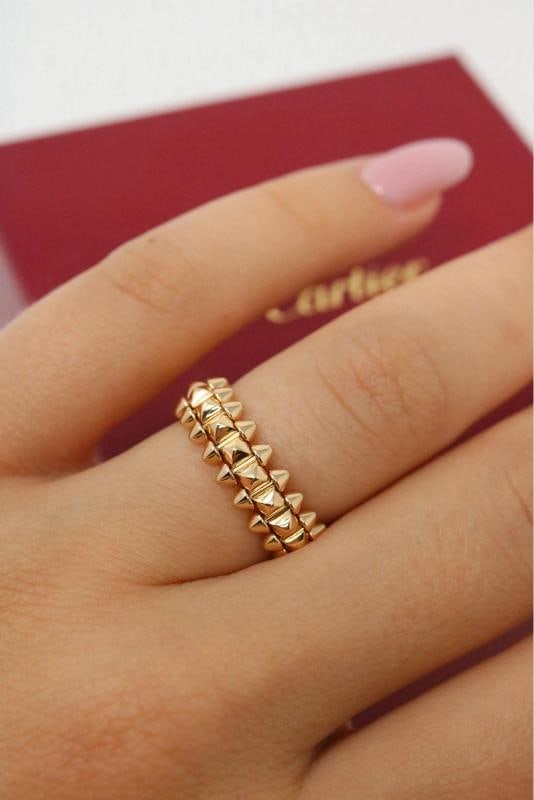 Cartier Clash de Cartier Ring 18K Rose Gold Small Size 50 - 5