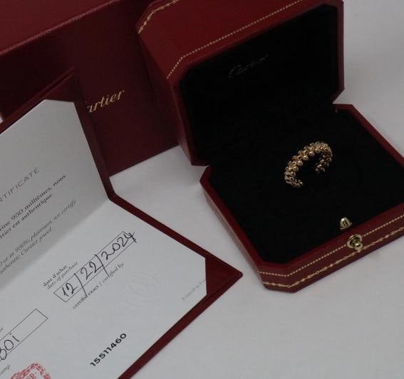 Cartier Clash de Cartier Ring 18K Rose Gold Small Size 50 - 6