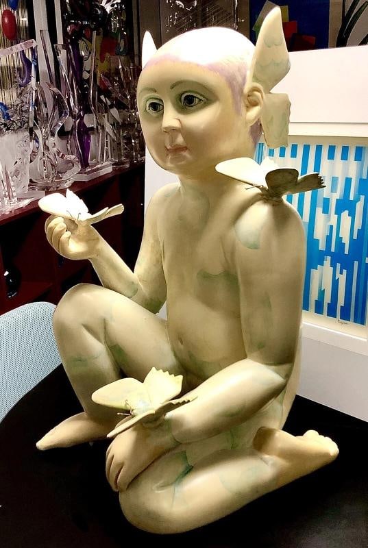 Sergio Bustamante Signed Sculpture~( 23Ã¢â‚¬Å“ x 13Ã¢ - 11