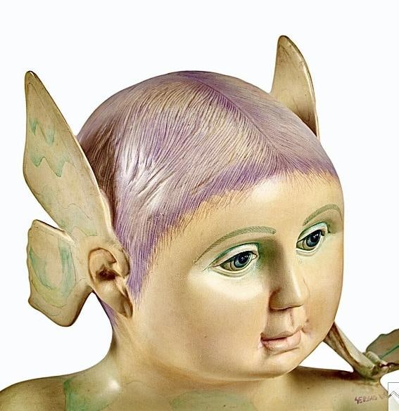 Sergio Bustamante Signed Sculpture~( 23Ã¢â‚¬Å“ x 13Ã¢ - 3