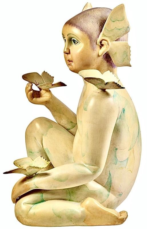 Sergio Bustamante Signed Sculpture~( 23Ã¢â‚¬Å“ x 13Ã¢ - 6