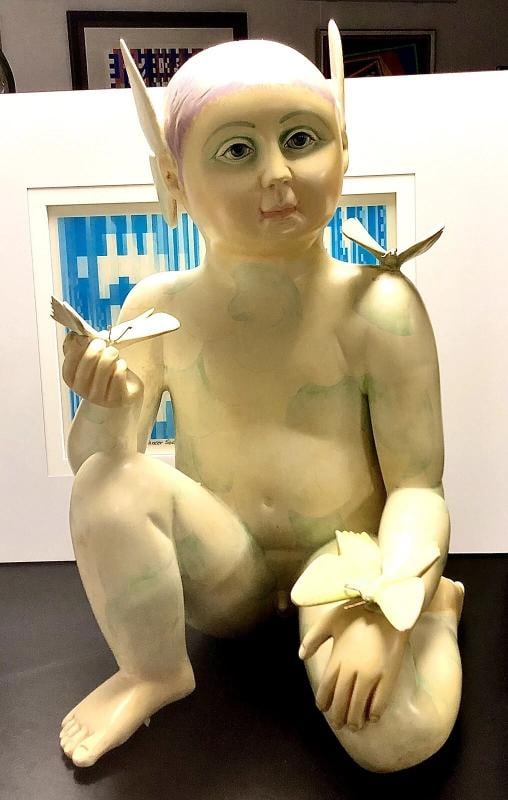 Sergio Bustamante Signed Sculpture~( 23Ã¢â‚¬Å“ x 13Ã¢ - 9