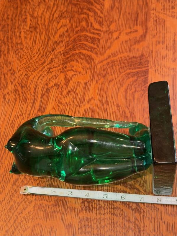 PINO SIGNORETTO Signed Murano At Glass Sculpture~(8.5"H x 4.5"W) - 12