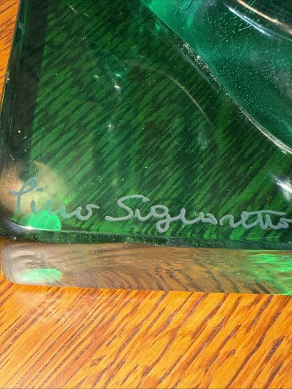PINO SIGNORETTO Signed Murano At Glass Sculpture~(8.5"H x 4.5"W) - 9