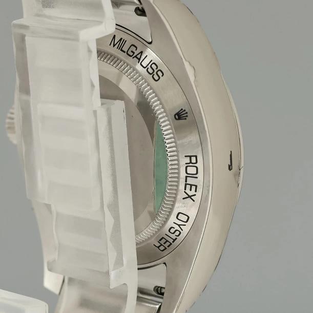 2019 Stickers New Rolex Milgauss 116400GV Black Green 40mm Anti-Magnetic Black - 7