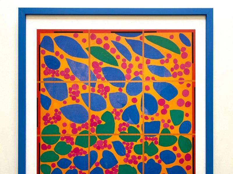 HENRI MATISSE RARE LITHOGRAPH PRINT FRAMED ICONIC POSTER " IVY IN FLOWER " 1953 - 2