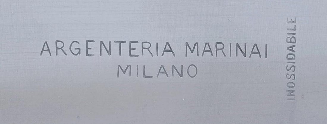 Superb Italian Marinai 800 Silver 77pc Flatware Set Serves 12 - 9
