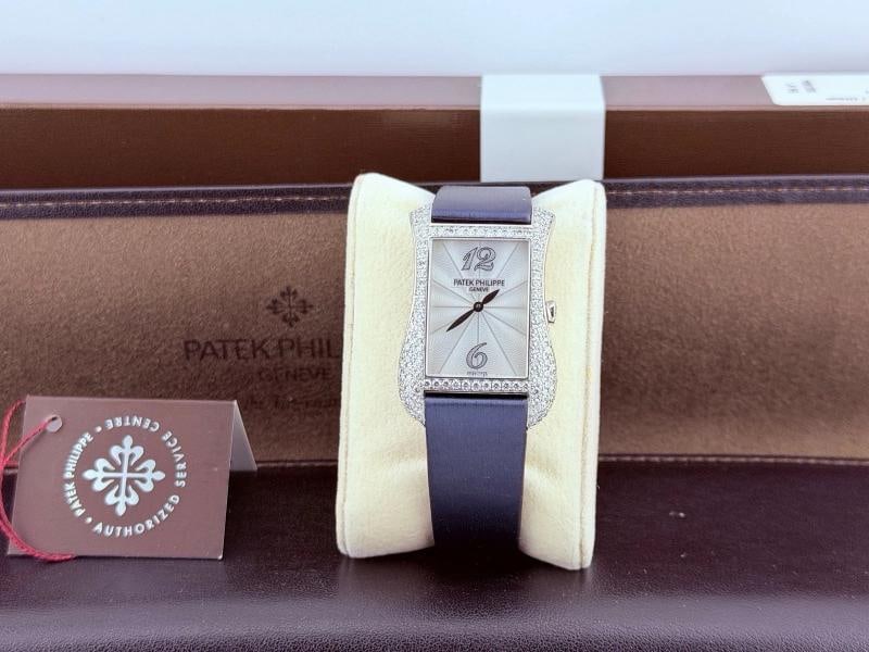 Patek Philippe Gondolo 4972G-001 MOP Diamonds 18k White Gold Box 2025 Service - 17