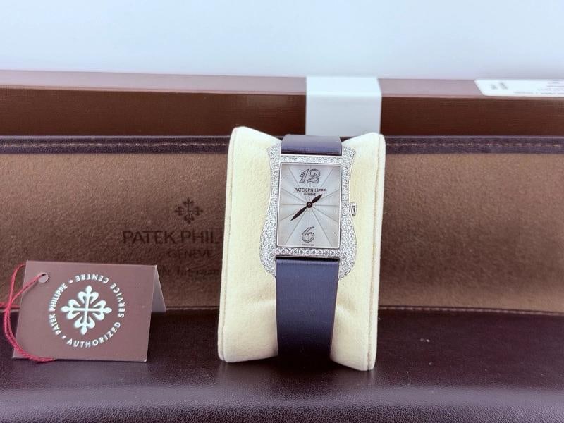 Patek Philippe Gondolo 4972G-001 MOP Diamonds 18k White Gold Box 2025 Service - 2
