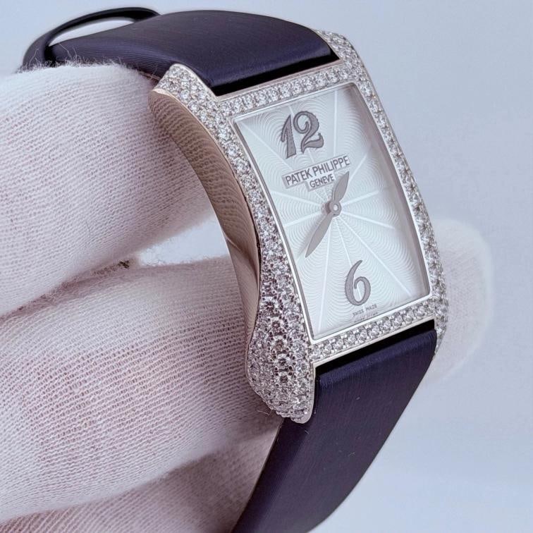 Patek Philippe Gondolo 4972G-001 MOP Diamonds 18k White Gold Box 2025 Service - 7