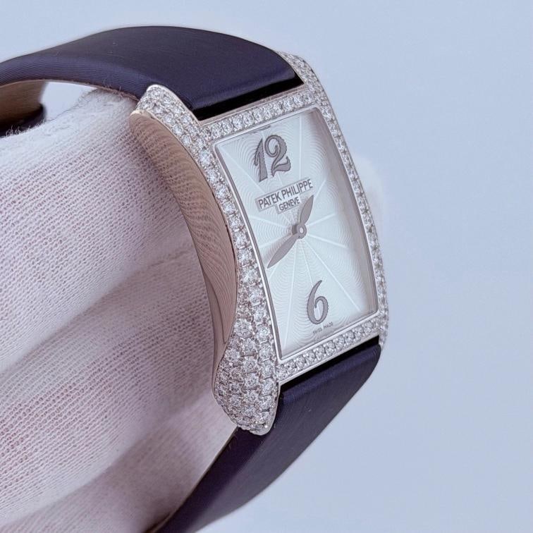 Patek Philippe Gondolo 4972G-001 MOP Diamonds 18k White Gold Box 2025 Service - 8