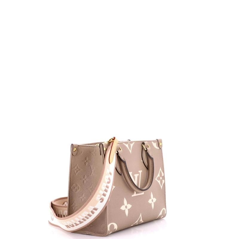 Louis Vuitton OnTheGo Tote Bicolor Monogram Empreinte Giant PM - 2